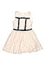 Kate Spade New York 100% Nylon Hearts Ivory Dress Size 6X - photo 1