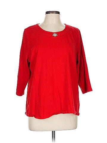 Anne Klein Sport 3/4 Sleeve T-Shirt (view 1)