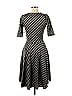 Lularoe Chevron-herringbone Gray Casual Dress Size M - photo 2