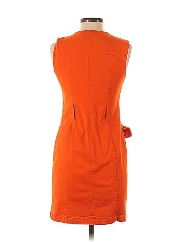 Toccin Orange Utility Dress (view 2)