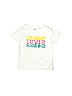 Levi's 100% Cotton White Short Sleeve Top Size 10 - photo 1
