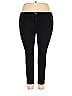 Soho JEANS NEW YORK & COMPANY Stripes Black Jeggings Size 20 - photo 1