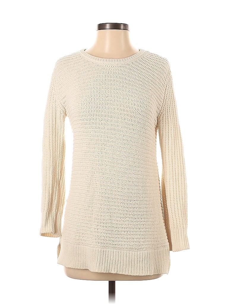 Pre-owned Bb Dakota Pullover Sweater In White