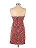 Volcom Print Orange Cocktail Dress Size 5 - photo 2