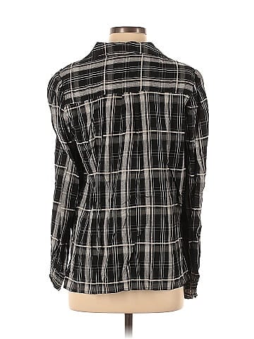 Max Studio Long Sleeve Button-Down Shirt (view 2)