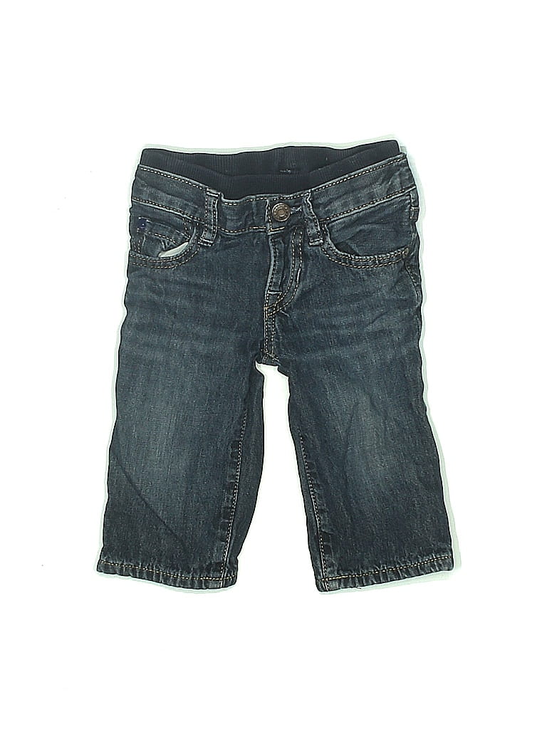 Moth 100% Cotton Blue Jeans Size 6-12 mo - photo 1