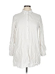Jessica London Long Sleeve Button Down Shirt