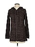 LOGO by Lori Goldstein Brown Zip Up Hoodie Size XS - photo 1