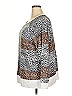 Honeyme Animal Print Brown Pullover Sweater Size XXL - photo 4