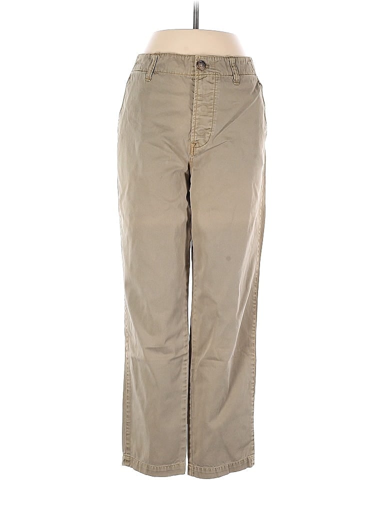 Pre-owned Madewell Khaki Pant In Brown