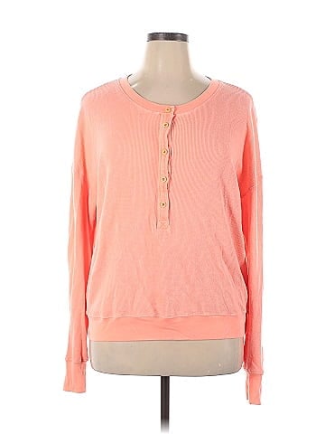 Sundry Long Sleeve Henley (view 1)