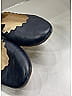 Chloé 100% Leather Black Blue Flats Size EU 39 - photo 5