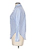 Pink & Pepper 100% Cotton Blue Long Sleeve Button-Down Shirt Size L - photo 4
