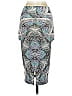 Bebe Print Gray Casual Skirt Size XXS - photo 2