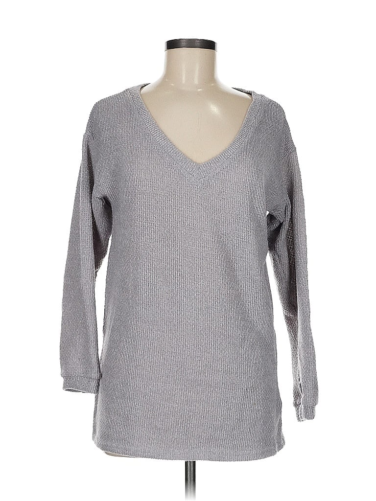 Pre-owned Unbranded Pullover Sweater In Gray