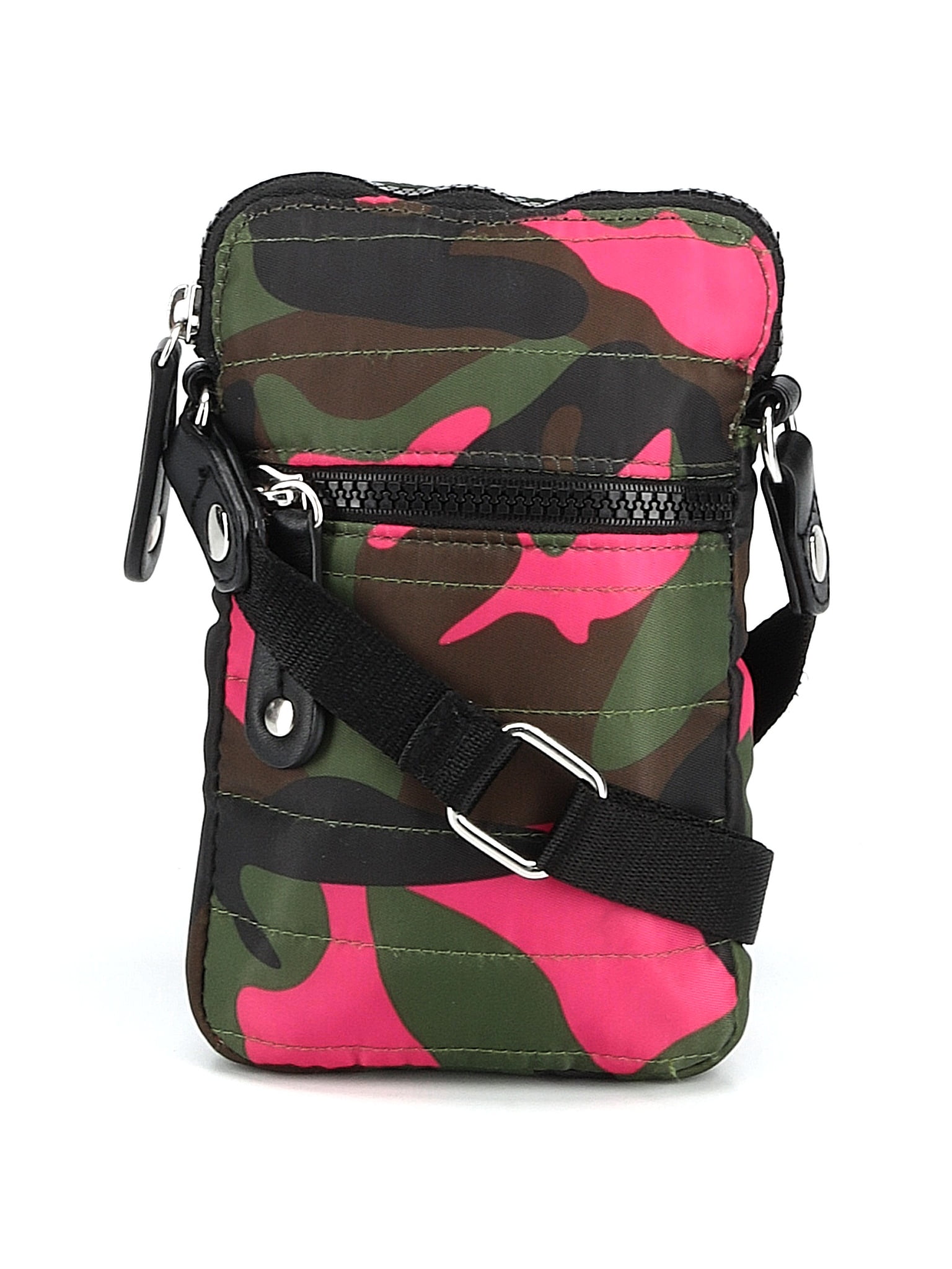 Sondra Roberts Camo Pink Green Crossbody Bag One Size 71 off ThredUp