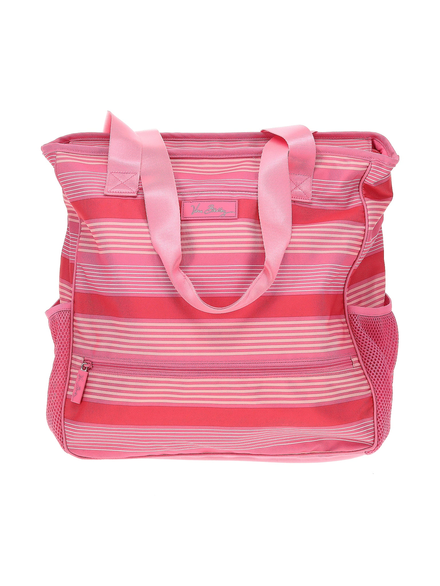Vera Bradley Stripes Pink Tote One Size 60 off ThredUp