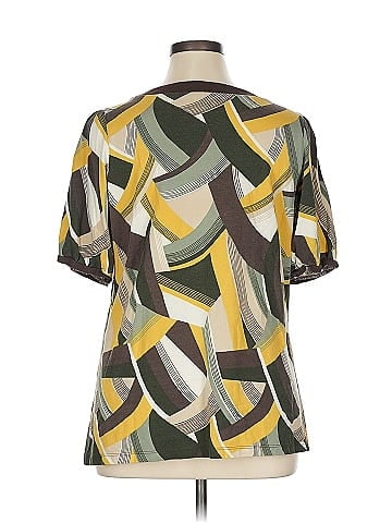a.n.a. A New Approach Short Sleeve Blouse (view 2)