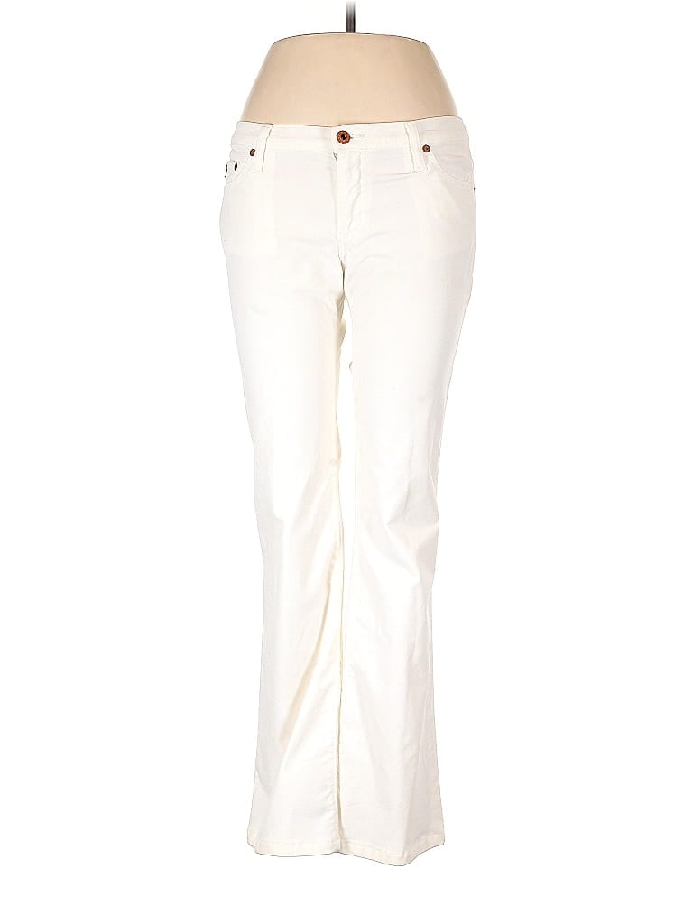 Pre-owned Adriano Goldschmied Casual Pants In White