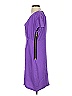 Ghita Solid Purple Casual Dress Size S - photo 5