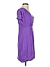 Ghita Solid Purple Casual Dress Size S - photo 4