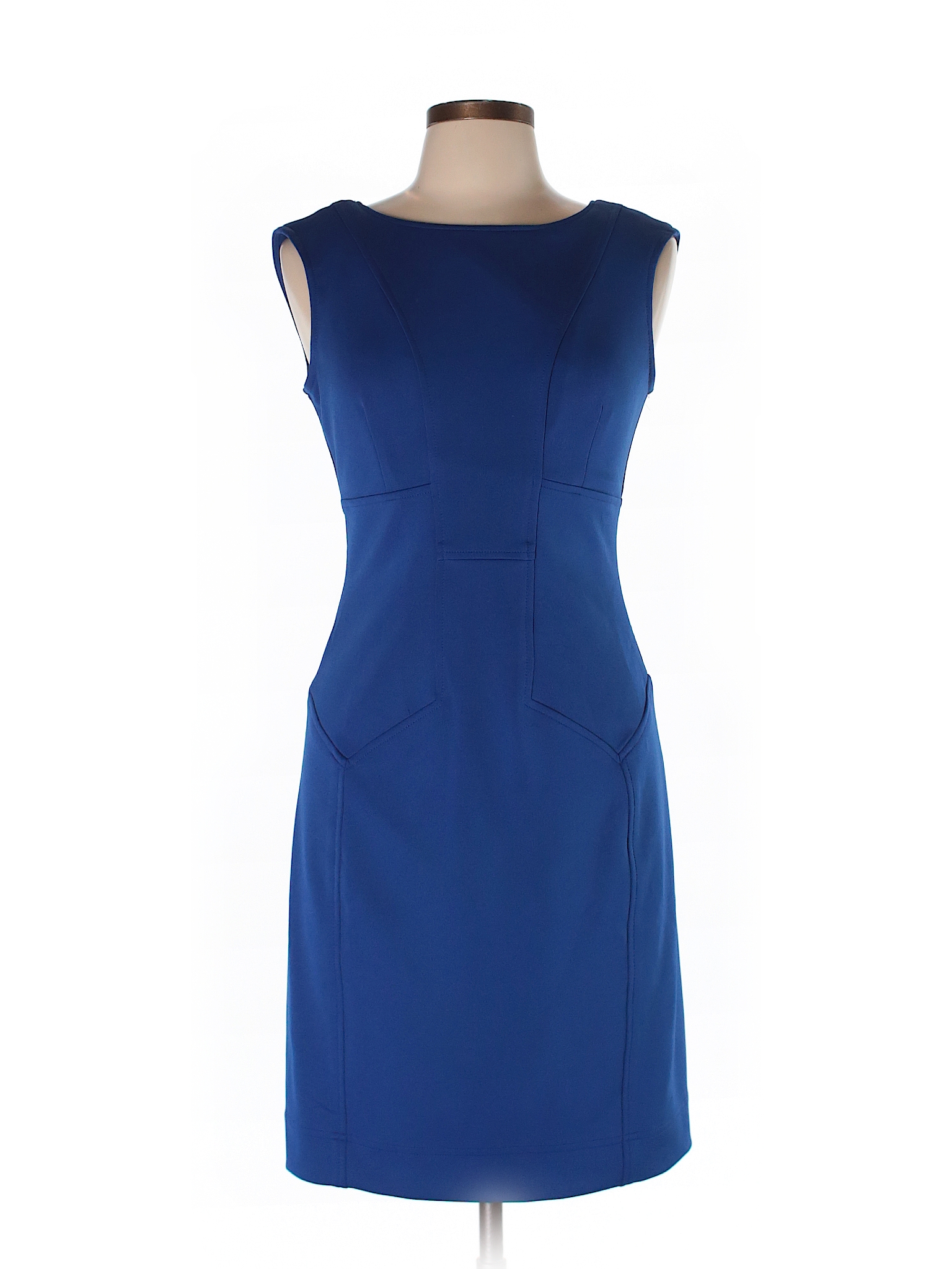 Maggy London Solid Blue Cocktail Dress Size 10 - 76% off | thredUP