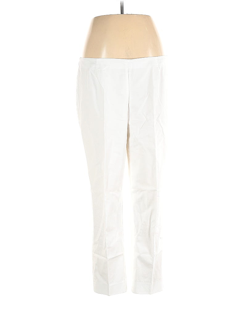 Pants Designer By Lafayette 148 In Ivory, Size: 10