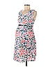 Motherhood 100% Polyester Print Pink Casual Dress Size M - photo 1