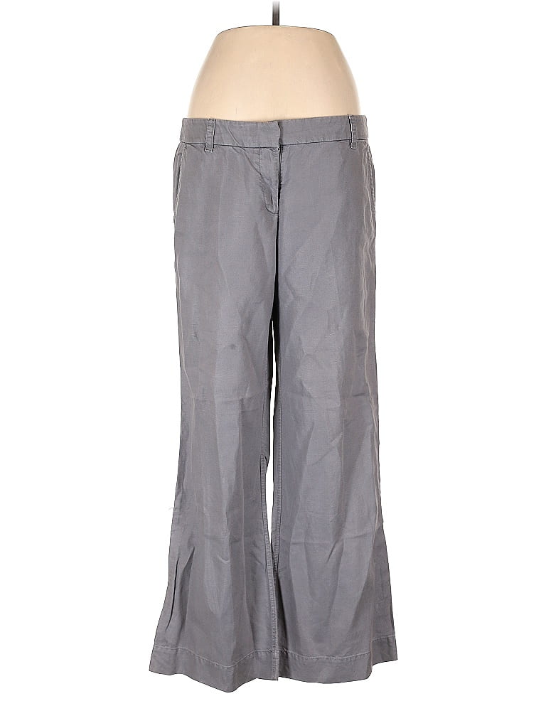 Pantalon Femme Dress Barn – Taille 10 – Lin Et Rayonne – Jambe évasée – Neuf Avec étiquettes