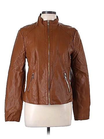 Guess Faux Leather Jacket (view 1)