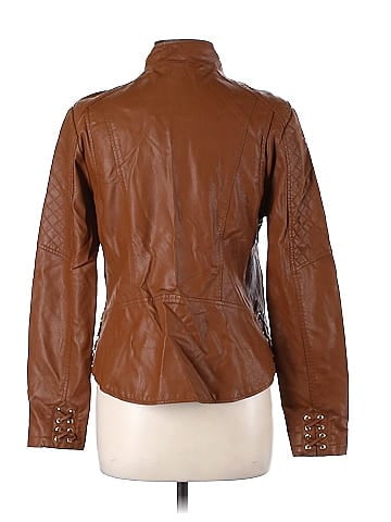 Guess Faux Leather Jacket (view 2)