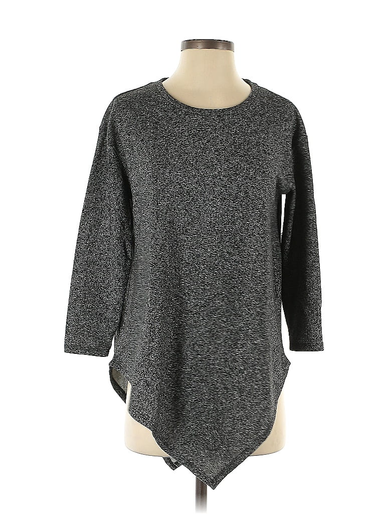 Pre-owned Soft Joie 3/4 Sleeve T-shirt In Gray