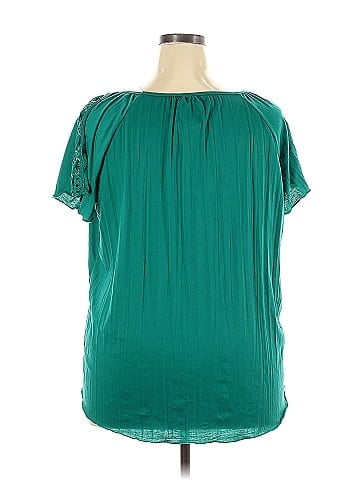 New York Laundry Short Sleeve Blouse (view 2)
