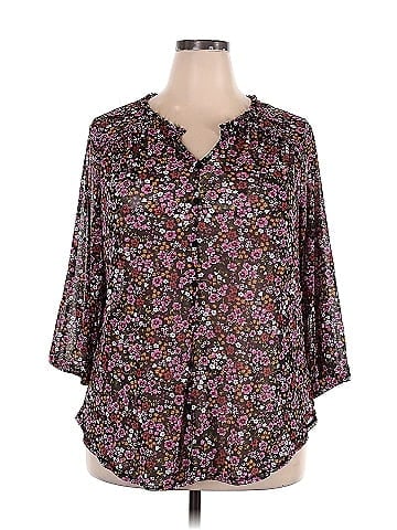 I.N. Studio 3/4 Sleeve Blouse (view 1)