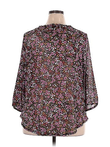 I.N. Studio 3/4 Sleeve Blouse (view 2)