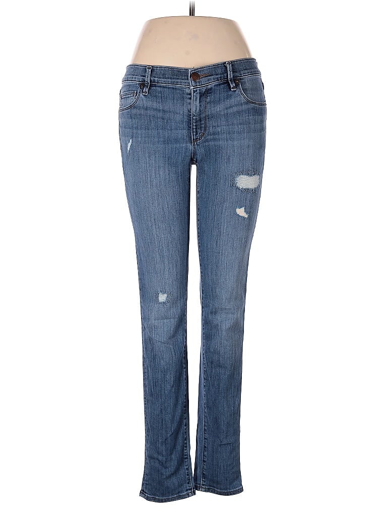 Pre-owned Ann Taylor Loft Jeans In Blue
