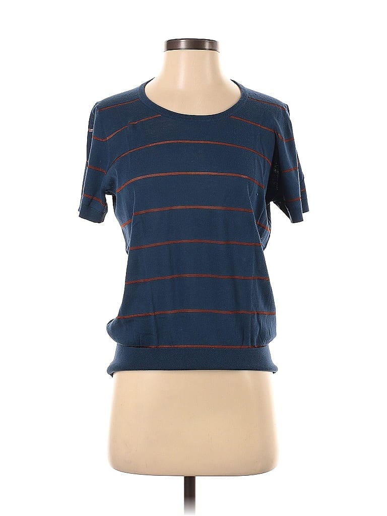 Pre-owned Assorted Brands Pullover Sweater In Blue