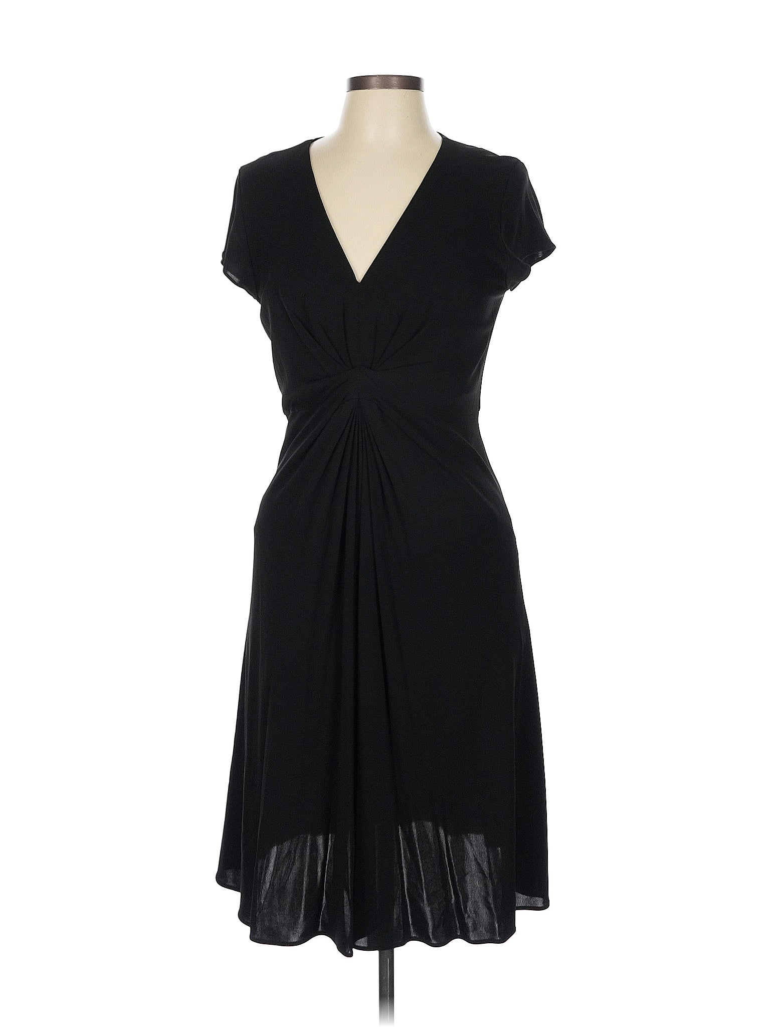 Banana Republic 100 Rayon Black Cocktail Dress Size 10 77 off ThredUp