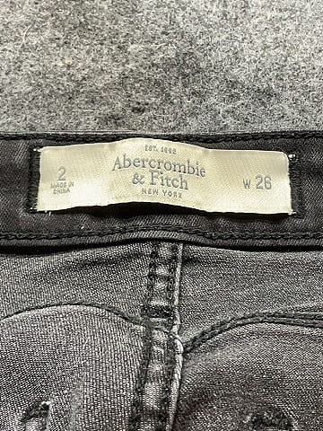 Abercrombie & Fitch Black Jeans Size 26 waist