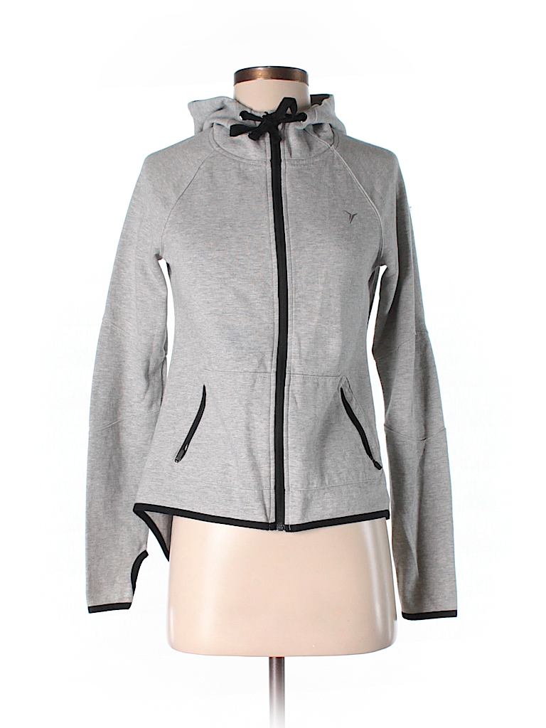 Active by Old Navy Solid Gray Track Jacket Size XS - 62% off | thredUP