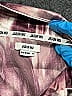Jason Wu Tie-dye Purple Short Sleeve Blouse Size M - photo 3