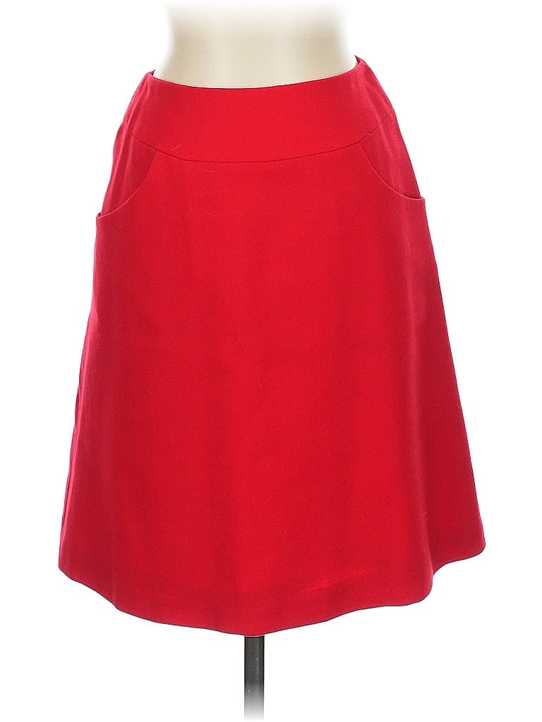 Click to view more detailed imagery on our partner's website Pre-owned Petite Sophisticate Casual Skirt In Red