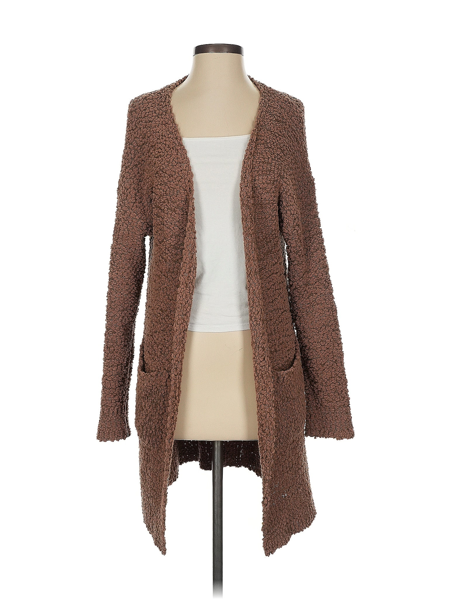 Merokeety Brown Cardigan Size S 58 off ThredUp