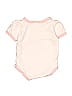 Baby Aspen 100% Cotton Ivory Short Sleeve Onesie Size 3-6 mo - photo 2