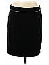 Amanda + Chelsea Solid Black Casual Skirt Size 10 - photo 1