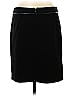 Amanda + Chelsea Solid Black Casual Skirt Size 10 - photo 2