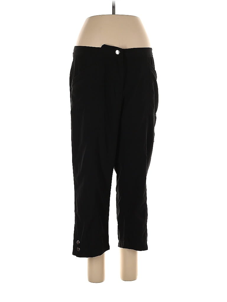 Pre-owned Coral Bay Casual Pants In Black