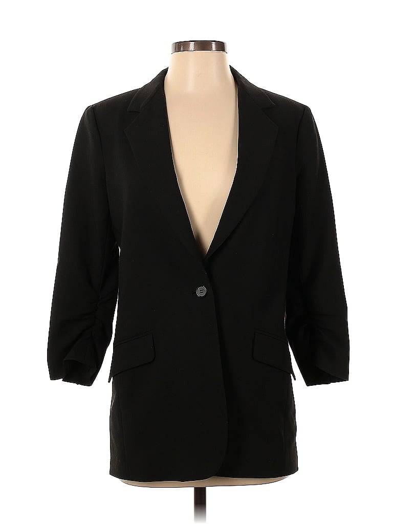Elizabeth and James Black Blazer Size 4 - photo 1
