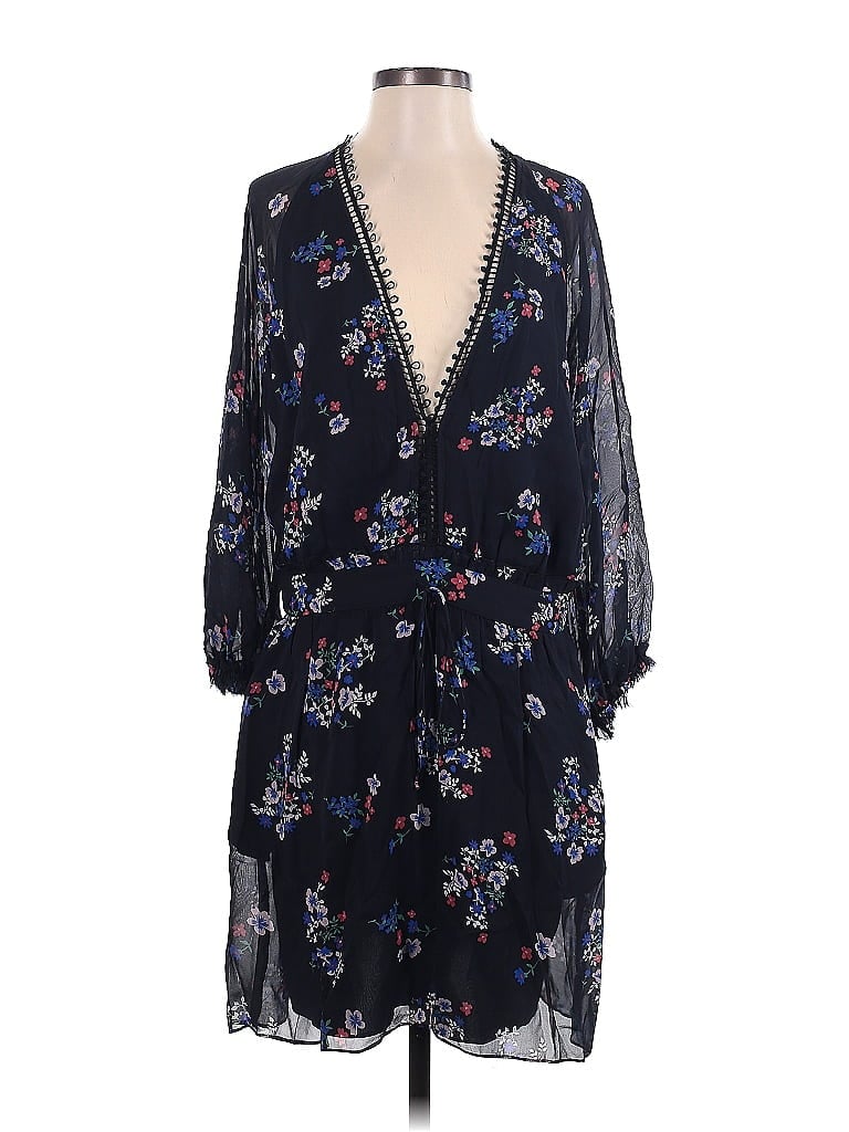 Nicholas 100% Silk Black Casual Dress Size 8 - photo 1