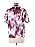 Jason Wu Tie-dye Purple Short Sleeve Blouse Size M - photo 2